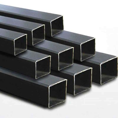 Forma di sezione quadrata 11 calibro non legata di carbonio nero di acciaio tubo scaffale di recinzione disegni