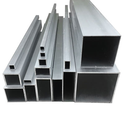Forma quadrata 2.5x2.5 Tubo quadrato in acciaio galvanizzato per materiale da costruzione