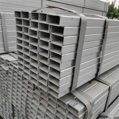 Rotoli di superficie a freddo personalizzati 75 mm x 75 mm x 6 mm tubi quadrati in acciaio inossidabile lucidati