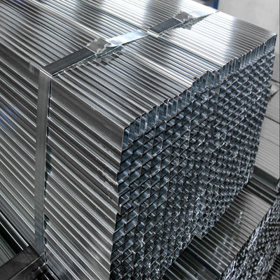 Acciaio per tubi quadrati galvanizzati non oliati per tubi di acciaio cavi quadrati rettangolari 75x75