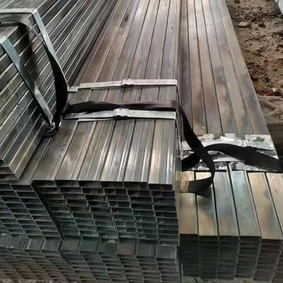 ASTM Standard S235/S355 Grade 12x12 Carbon Black Tubo di Acciaio Quadrato senza cuciture per il vostro