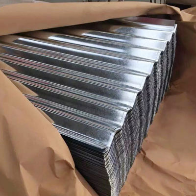 4x8ft laminato a freddo corrugato preverniciato lamiere di tetto in acciaio galvanizzato spessore 0,8 mm-3 mm