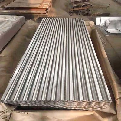 4x8ft laminato a freddo corrugato preverniciato lamiere di tetto in acciaio galvanizzato spessore 0,8 mm-3 mm