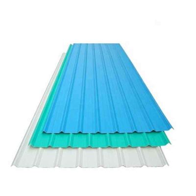 Foglio di acciaio aluzinc GL Galvalume Zinc PPGI Foglio di copertura in metallo rivestito di colore
