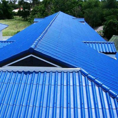 JIS ASTM PPGI Fogli di copertura in metallo pre-tinto 24 calibro 60 g GI rivestito di zinco