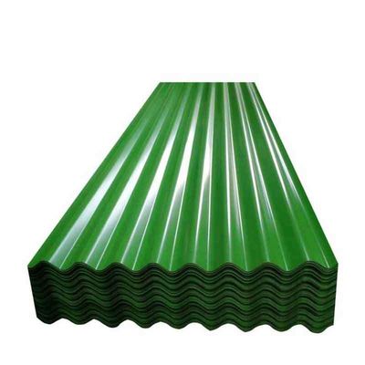 Full Hard YUANHAO Piastra di tetto ondulato personalizzato PPGI/PPGL Piastrelle di tetto in colore Piastrelle di tetto in acciaio per costruzione
