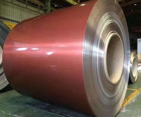 Z121-Z180 Rivestimento Ppgi Ppgl bobina in acciaio per tetto in alluminio Gi Verniciatura a colori in acciaio Ppgl