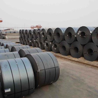Q355 bobine di acciaio nero e rotoli di acciaio al carbonio laminati a caldo