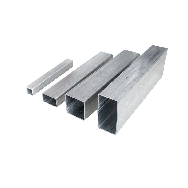 Acciaio per tubi quadrati galvanizzati non oliati per tubi di acciaio cavi quadrati rettangolari 75x75