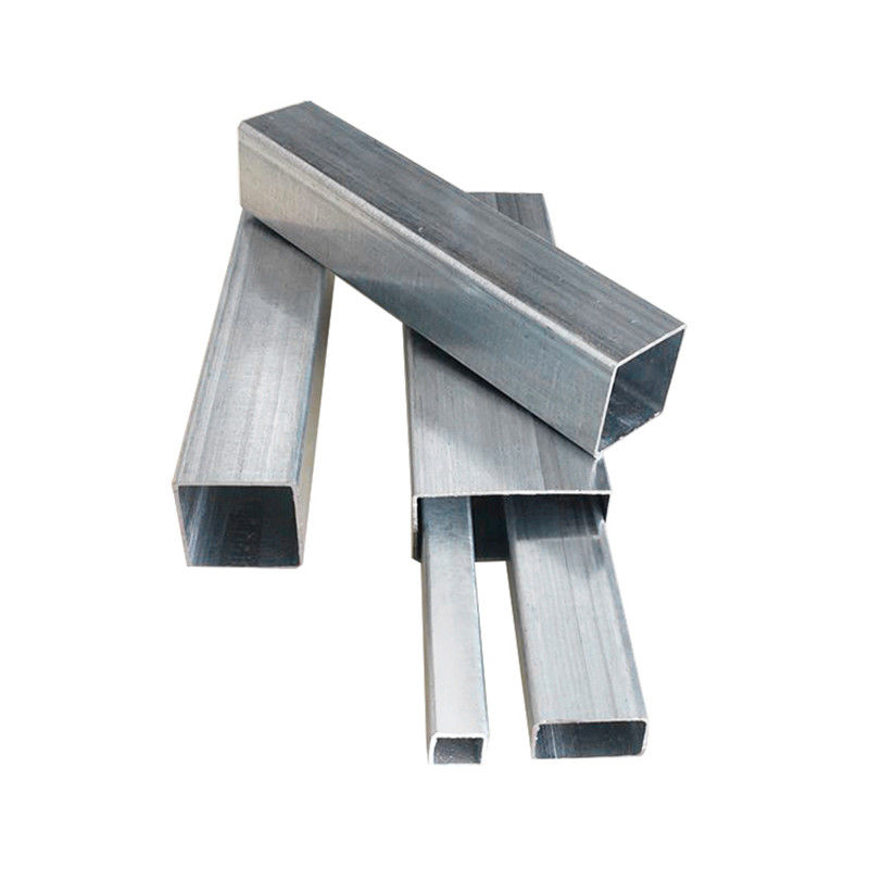 Forma quadrata Acciaio al carbonio 4x4 pollici Galvanizzato 12x12 100x100 tubo MS tubo di acciaio quadrato Lunghezza del tubo 6.4M