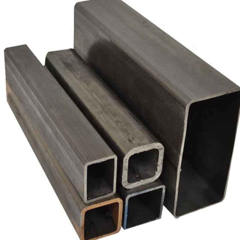 ASTM Standard S235/S355 Grade 12x12 Carbon Black Tubo di Acciaio Quadrato senza cuciture per il vostro