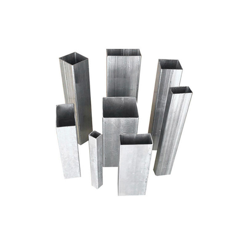Forma quadrata ASTM A50 1*1 pollice 40x60 GI Tubi quadrati in acciaio 20x20x2 100x100 Tubi quadrati in acciaio al carbonio