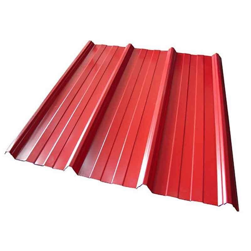 Foglio di acciaio aluzinc GL Galvalume Zinc PPGI Foglio di copertura in metallo rivestito di colore