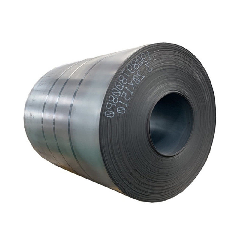 Q235 Q345 2mm 4mm 6mm 10mm Metallo Ferro Nero Rollo laminato Coil di acciaio al carbonio mite